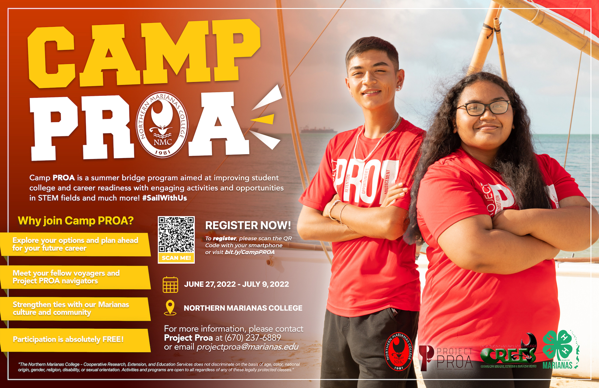 Camp PROA Poster