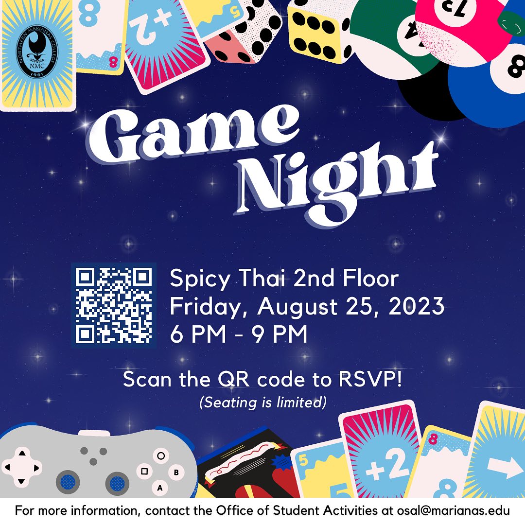 NMC Game Night Poster