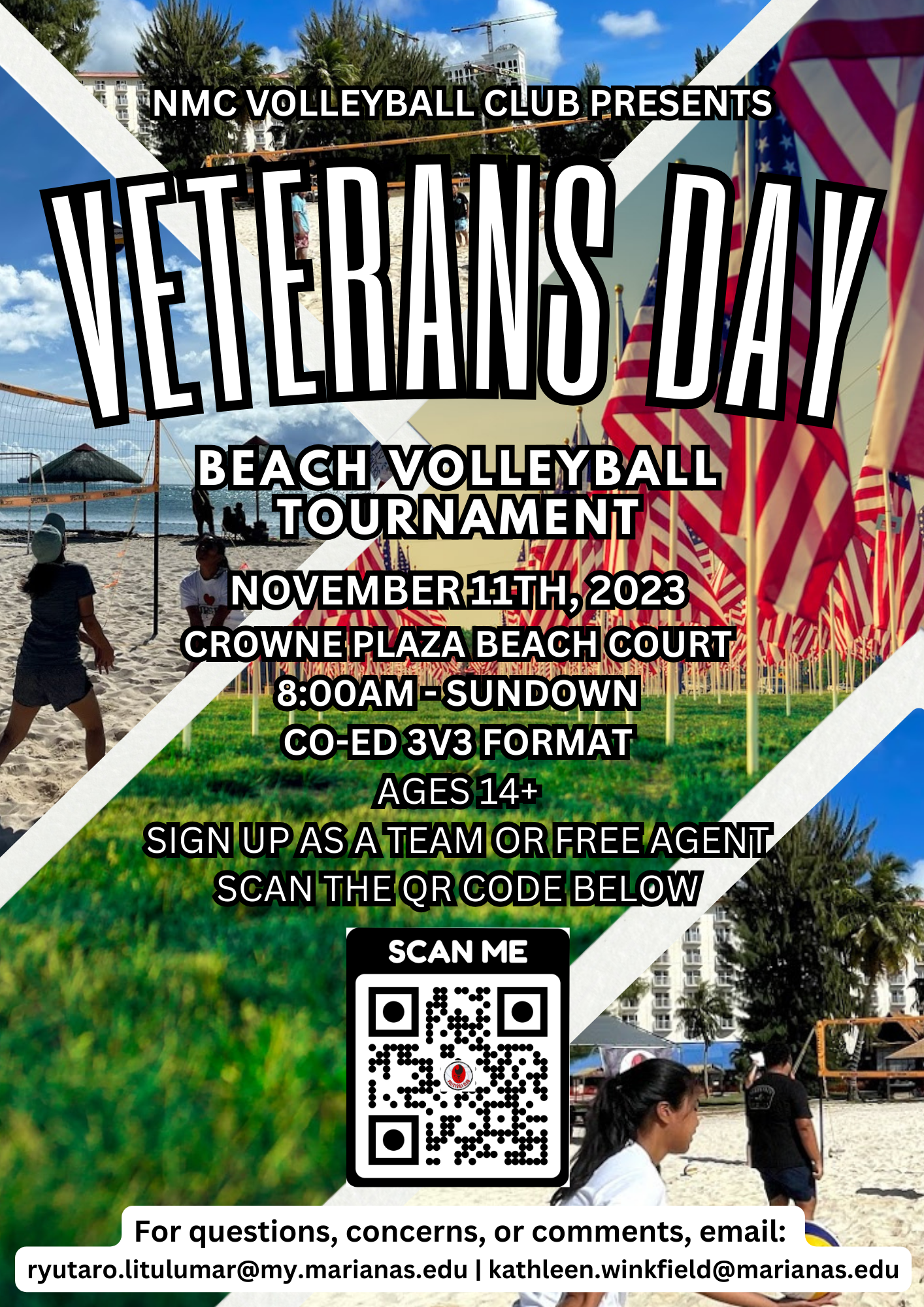 Veteran's Day Tournament Flyer