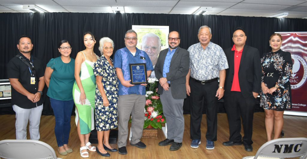 Saipan Tribune: Samuel F. McPhetres' legacy is honored at NMC
