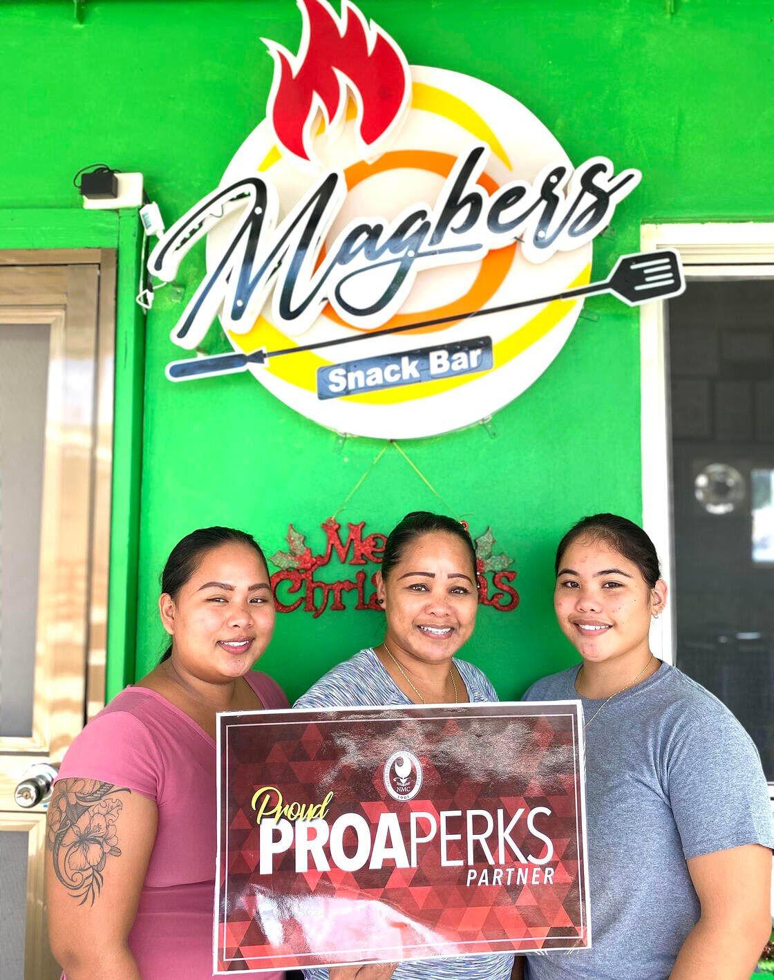 Magbers Snack Bar is now a proud NMC ProaPerks partner. All card-carrying members of the NMC ProaPerks program can get a 10% discount.