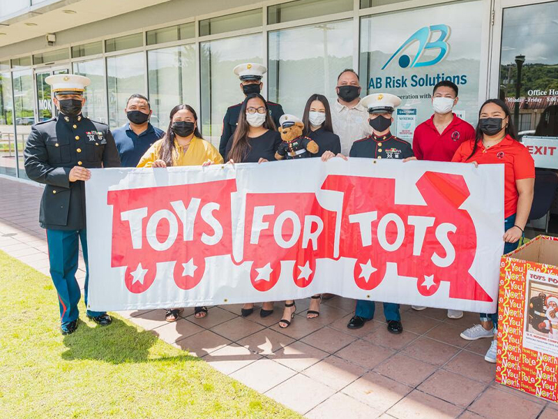 AB Risk Solutions is an official 2021 “Toys for Tots” partner this holiday season. 
