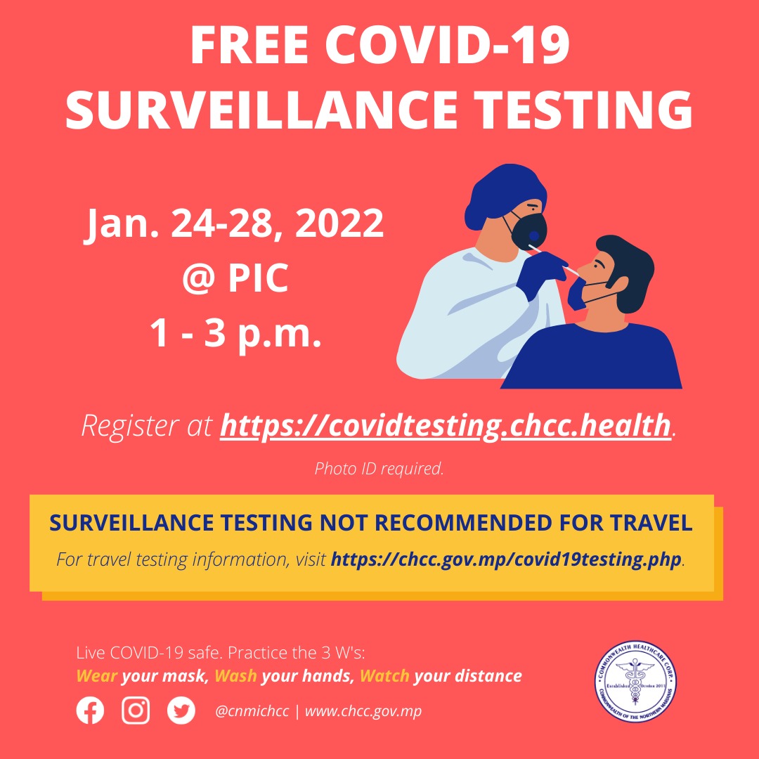 FREE COVID 19 Surveillance Testing