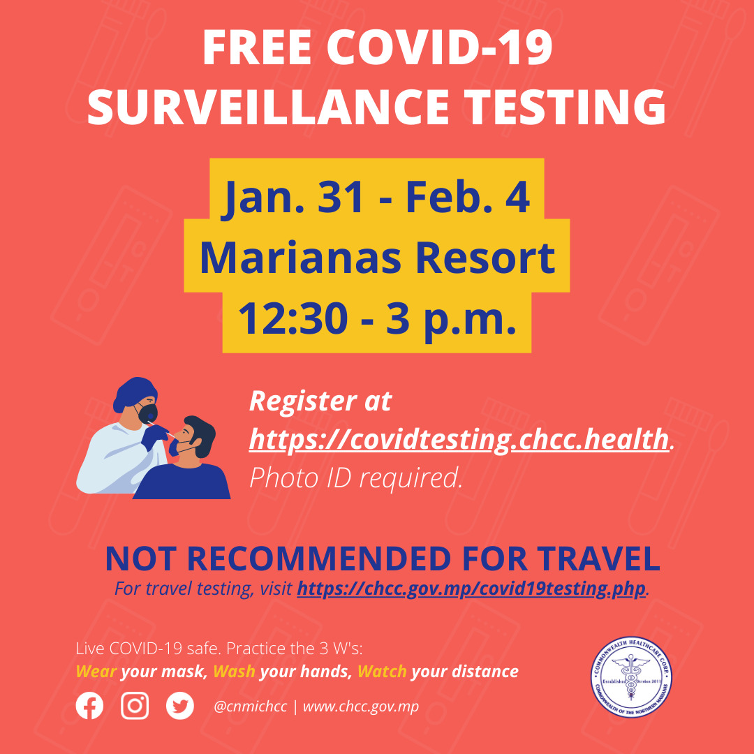 FREE COVID 19 Surveillance Testing