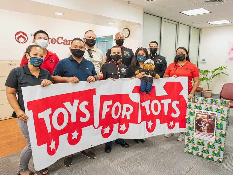 TakeCare Insurance is an official 2021 “Toys for Tots” partner this holiday season.