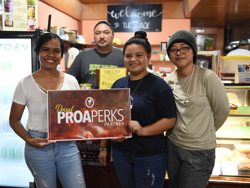 The Shack is now a proud NMC ProaPerks partner. All card carrying members of the NMC ProaPerks program can now get 10% off food and beverages. 